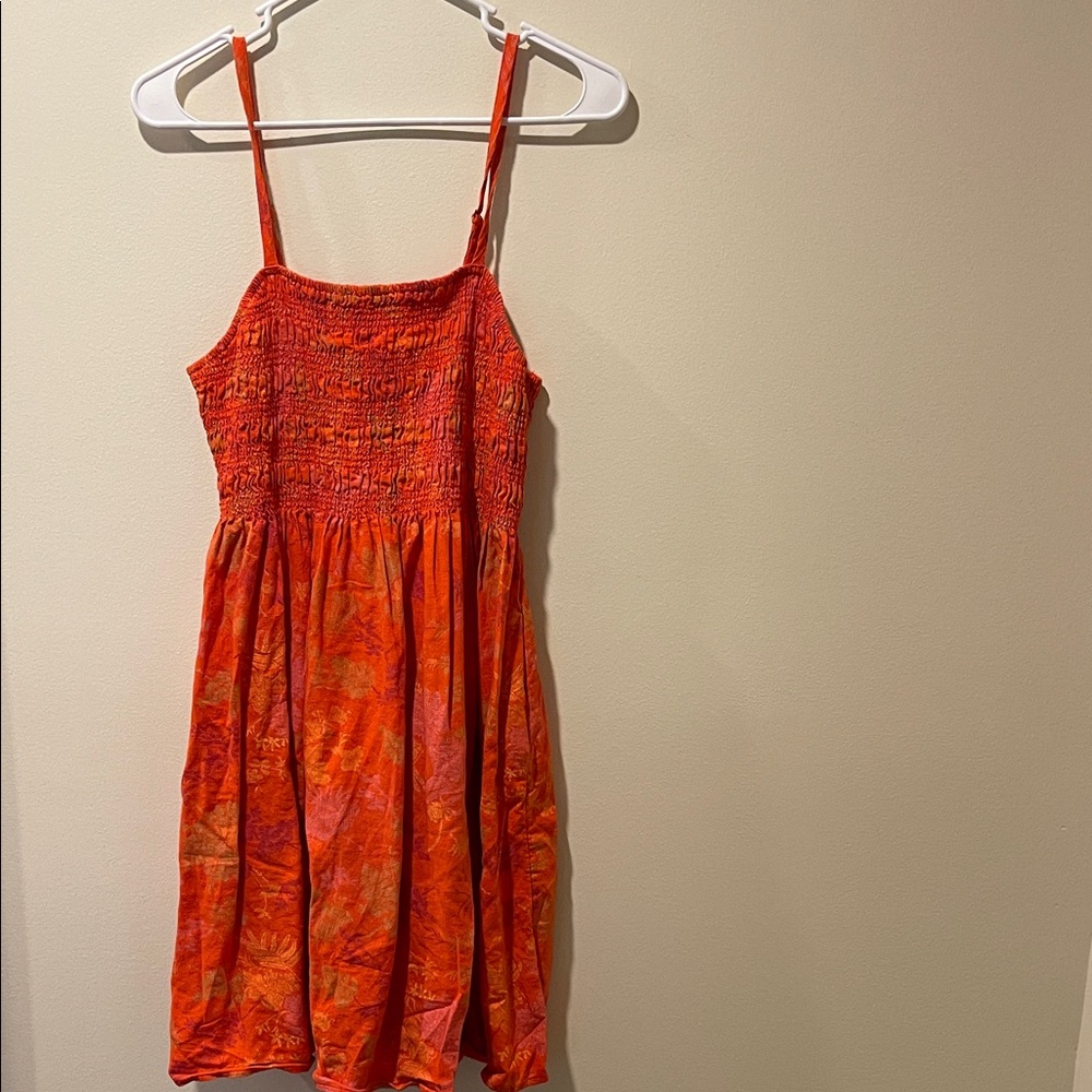 Universal thread Orange and Pink Sundress